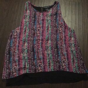 Multi-colored tank top